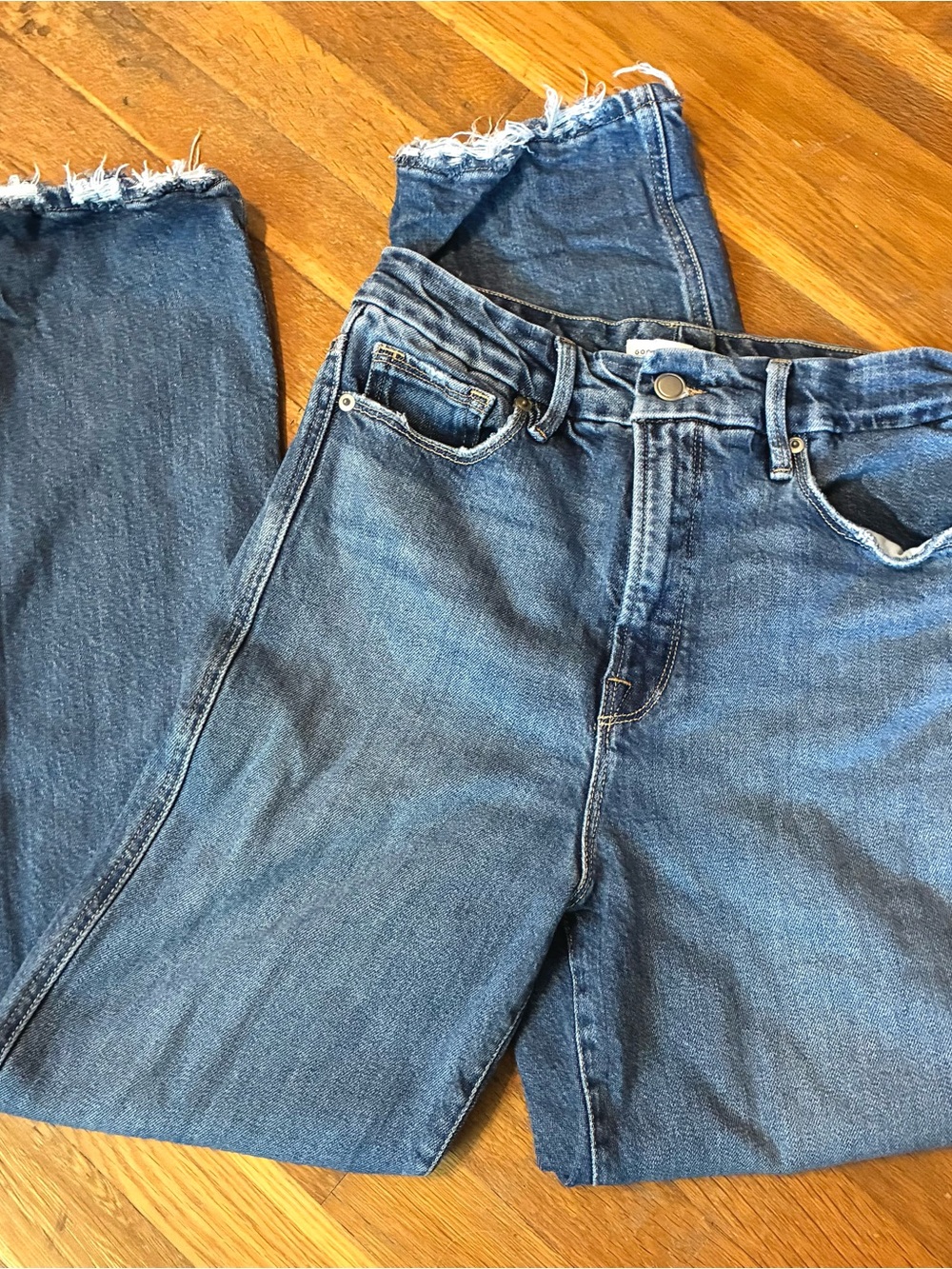 Good American Curve Straight Jeans